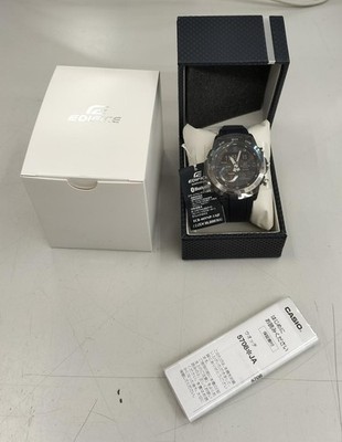 EDIFICE ECB-40YNP-1AJF Quartz Analog-Digi Watch Excellent