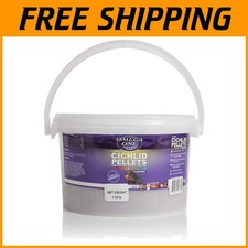 Vibrant Color Cichlid Food, Large Pellets