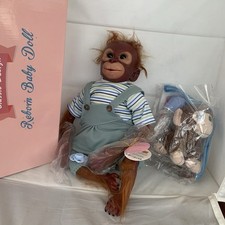 NEW 20 Inch Reborn Monkey Dolls Soft Vinyl Realistic Reborn Baby Doll (BOY)