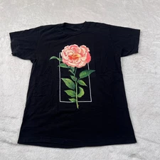 Shawn Mendes Rose With Thorn The Tour T-shirt 2019 Medium Black Big Logo USA