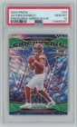 2024 Panini Prizm Fireworks GREEN WAVE Jayden Daniels Rookie PSA 10 #24 C49