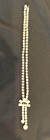 Sparkling Vintage Prong Set Clear Rhinestone Drop Dangling Choker Necklace — photo 2