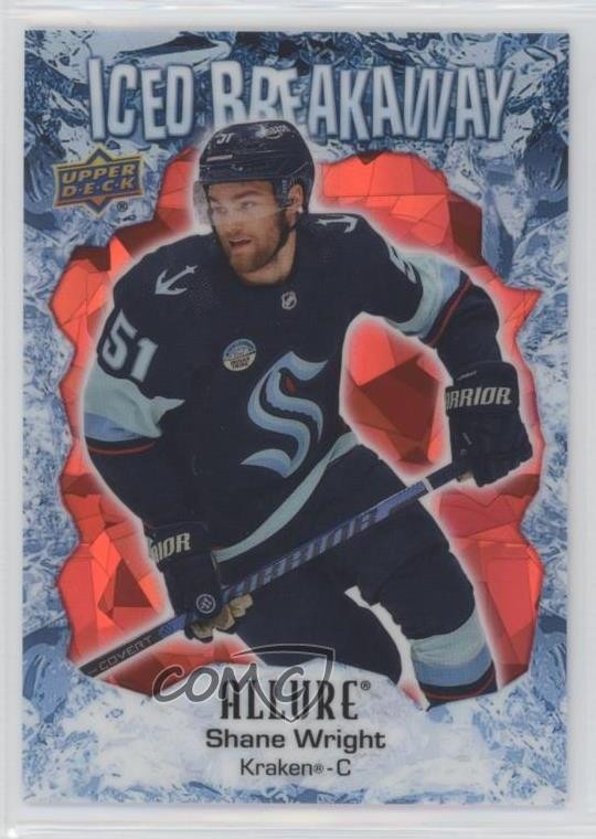 2023-24 Upper Deck Allure Iced Breakaway Red 45/99 Shane Wright #IB-1 1h0h
