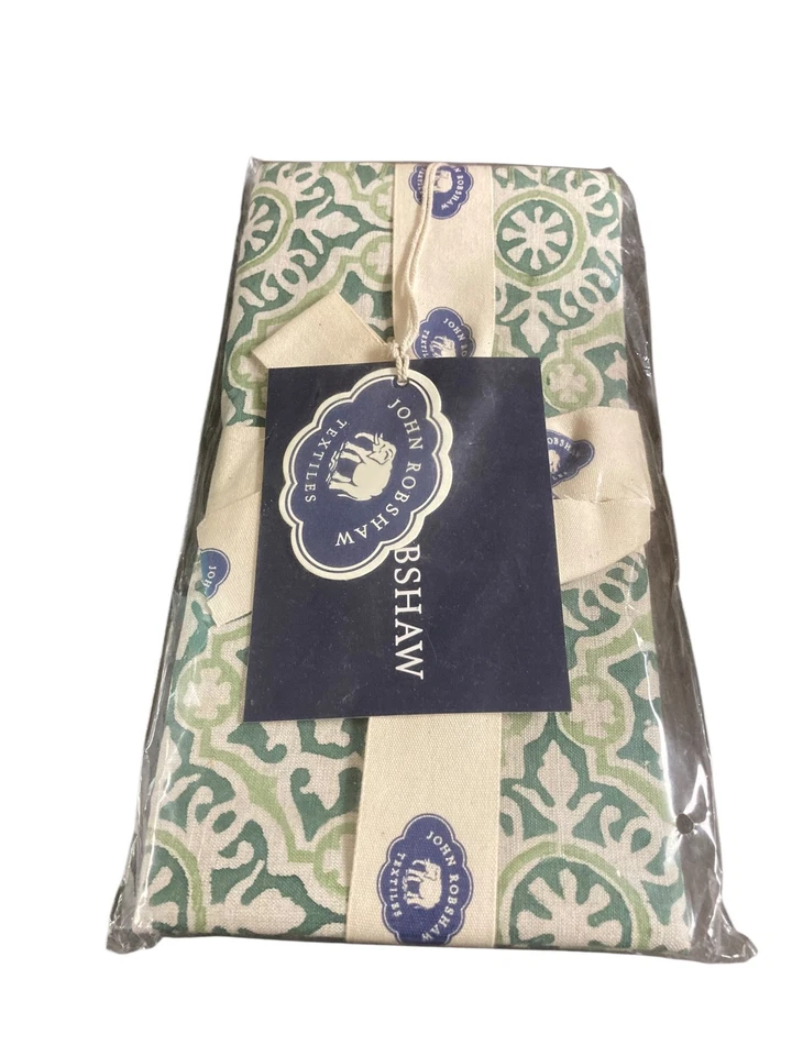 NOVA Capa de Travesseiro Decorativa John Robshaw Neyda 22 X 22 Algodão Linho - Imagem 3 de 3