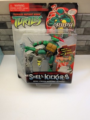 TMNT Raphael Shell Kickers Action Figure Playmates 2006 New Sealed