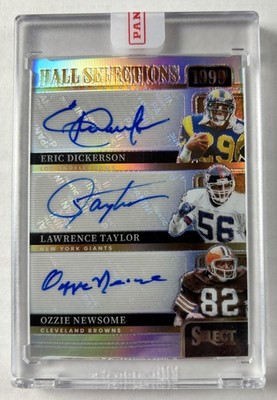 2023 Select Hall Selections 1999 Dickerson Taylor Newsome Autograph Prizm