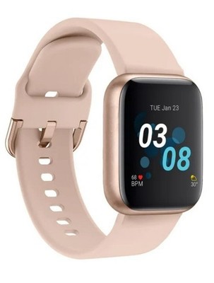iTOUCH Air 3 Adult Unisex Smart Watch Fitness Tracker, Heart Rate 40mm Case Gold