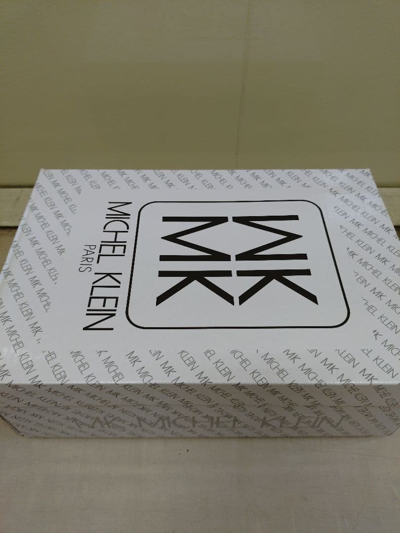 MK MICHEL KLEIN Women's Wide Sneakers 22.5cm Gray Mint Free Shipping