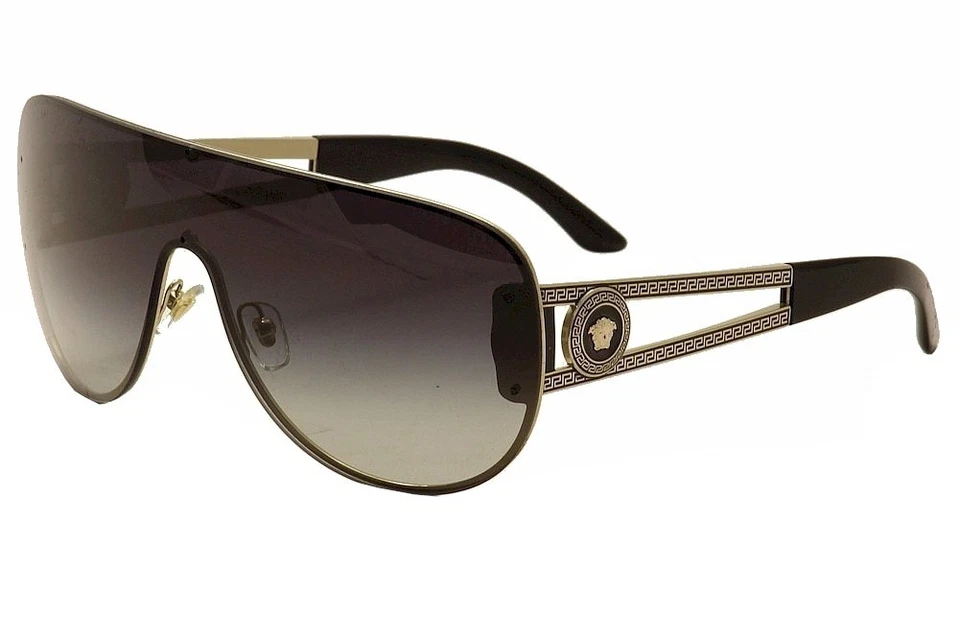 Gafas de sol Versace para mujer VE2166 VE/2166 1252/8G dorado pálido/negro protector 41 mm