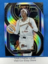 2025 #136 Kahleah Copper Panini Select WNBA Premier Silver Prizm Mercury