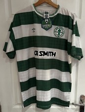 Celtic 1987-89 Home Shirt - Large - Retro Score Draw