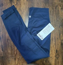 Lululemon Align 28" High-Rise Pant Size 6 True Navy New