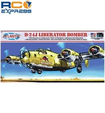 Atlantis Models B-24J Liberator Bomber Buffalo Bill Model Kit 1/92 AANH218