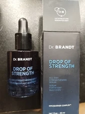 Dr. Brandt Drop of Strength All-Day Strengthening Serum Brand New! 