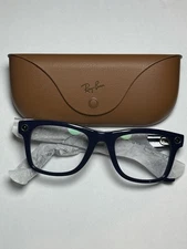 RAY-BAN Meta Wayfarer Shiny Cosmic Blue Transition Smart Glasses RW4012