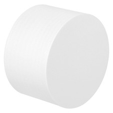 4x2.4" Scenography White Geometric Cube Cylindrical Photo Background