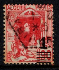 Algeria 1939 Casbah 1F on 90c Surcharge SG164 Used