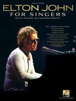 Elton John For Singers | With Piano Accompaniment | Elton John | Englisch | Buch