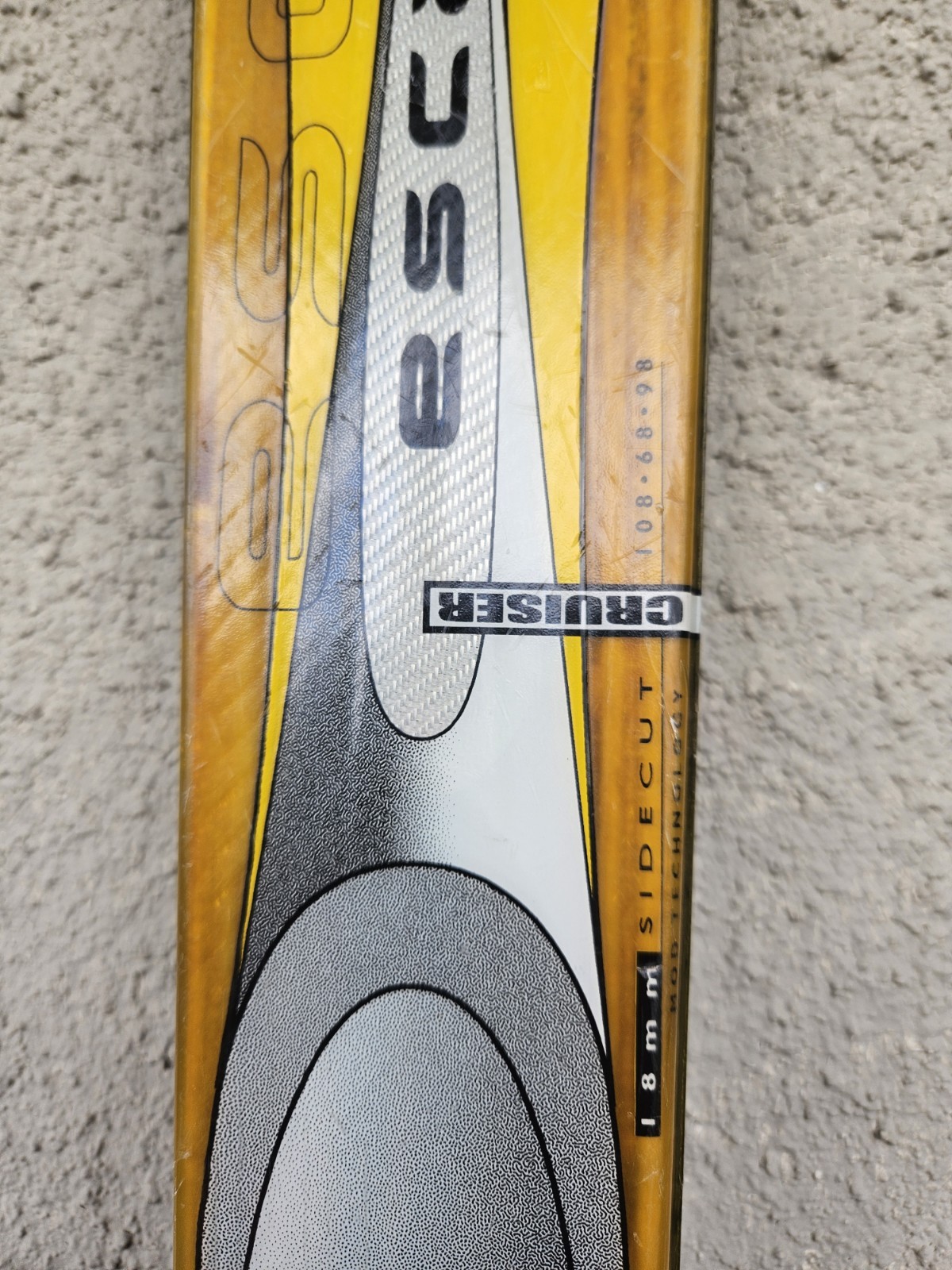 Sci K2 Cruiser escape 18 mm con attacchi Salomon S711