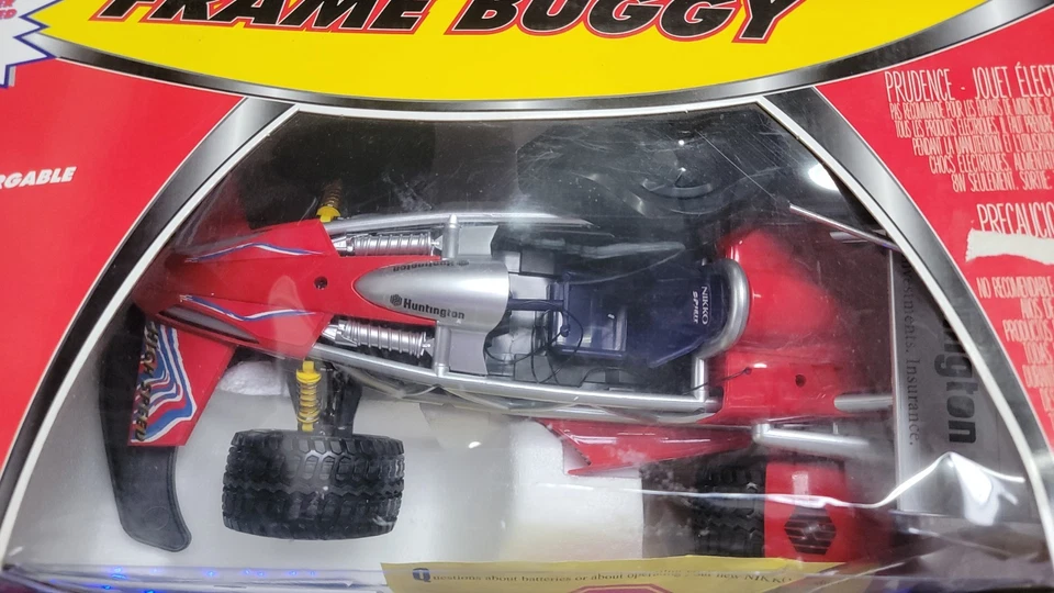 Nikko FRAME BUGGY HIGH OCTANE Red 1/14 1987 RC Car + Remote N I Box VeryRare - Image 3 of 4