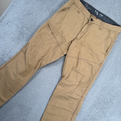 Wrangler All Terrain Gear ATG Pants Men's 32x30 (fit 32x29) Brown Outdoor Hiking