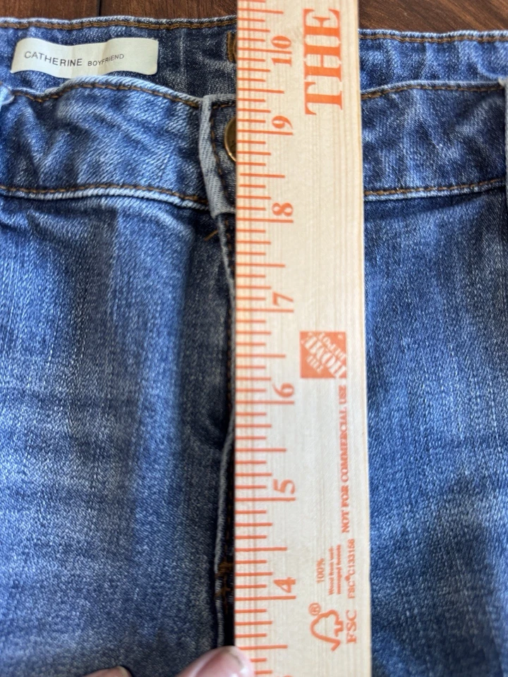 Женские джинсы Kut From The Kloth размер 10 Catherine Boyfriend искусственно состаренные - Изображение 4 из 4