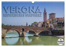 VERONA Historisches Stadtherz (Wandkalender 2026 DIN A3 quer), CALVENDO...