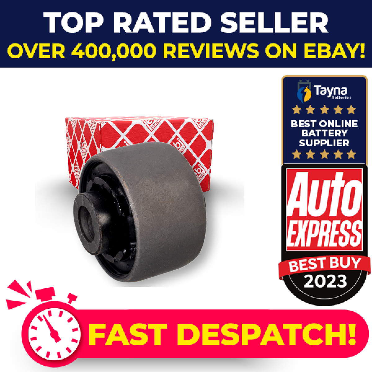 Wishbone / Control / Trailing Arm Bush fits FORD MONDEO Mk5 2.0 Front 2014 on