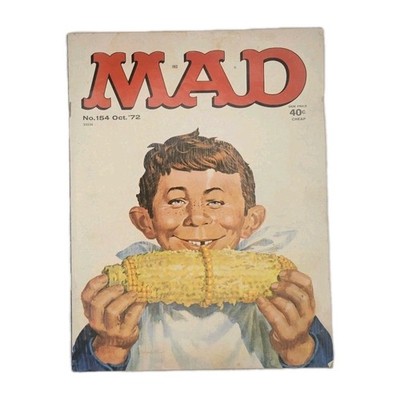 遊 OBJET MAGAZINE No.4 1972 Mad Magazine Issue # 154 Oct. 1972 Corn on the Cob Alfred Norman