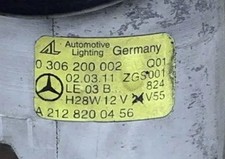 ORIGINAL Nebelscheinwerfer rechts MERCEDES-BENZ E-CLASS Coupe (C207)  2011