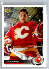 1992-93 Upper Deck #314 Sergei Makarov Calgary Flames