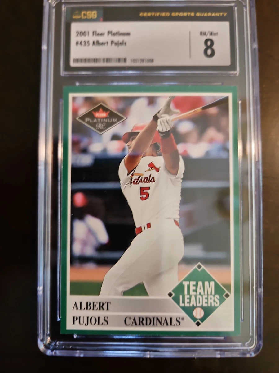 Fleer Albert Pujols Rookie Baseball Sports Trading Cards