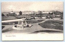 POSTCARD DEVENPORT PARK - PLYMOUTH - EARLY VIGNETTE STYLE