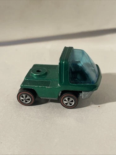 Hot Wheels Redline 1969 Heavyweights Cab HK Green