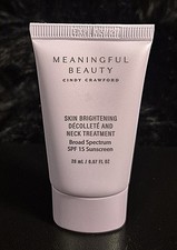 Meaningful Beauty Skin Brightening Decollete Neck Treatment 20ML .67 Oz SEALED