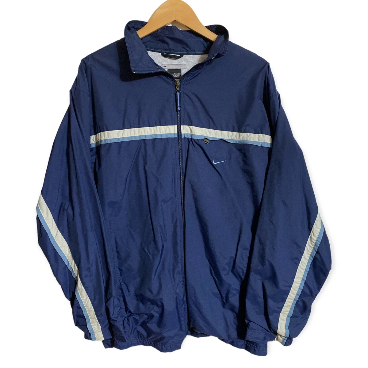 Vintage nike grey tag windbreaker hot sale