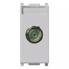 VIMAR PLANA - PRESA COASSIALE TIPO F FEMMINA SILV 14318SL