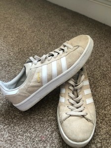 Adidas Campus Beige Ladies Trainers - Size 6 | eBay