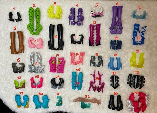 Monster High - All Characters - Replacement Shoes Boots - YouPick