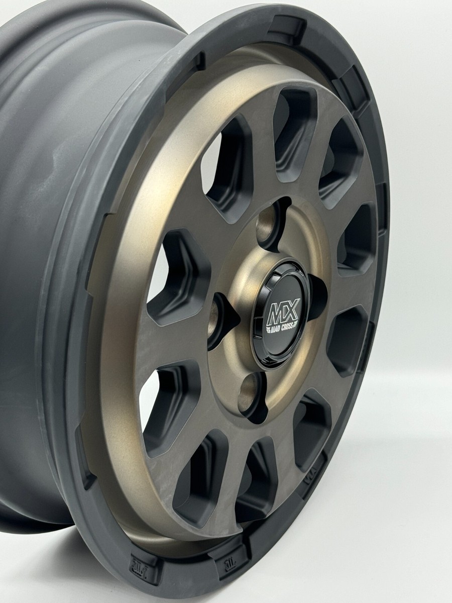 MAD CROSS Bronze 12inch Set of 4 wheels Acti Carry Hijet MAD CROSS Bronze 12inch Set of 4 wheels Acti Carry Hijet