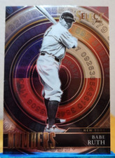 2022 Panini Select Babe Ruth Select Numbers #SN8 New York Yankees Baseball Card 