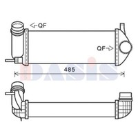 LadeluftküHler FüR Renault Kangoo/Grand Kangoo KW0/1_ Express FW0/1_ 415
