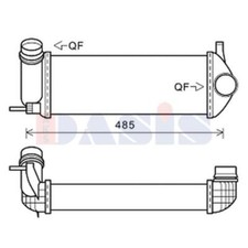 Ladeluftkühler für Renault Kangoo/Grand Kangoo KW0/1_ Express FW0/1_ 415