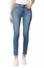Hudson Blair High Rise Straight Super Skinny Medium Wash Denim Jeans Size 26