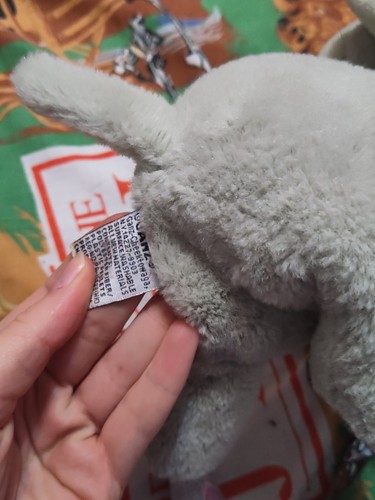 GANZ Webkinz Velvety Elephant Plush Stuffed Animal Toy 9" HM167 NO CODE Y2K - Picture 4 of 5