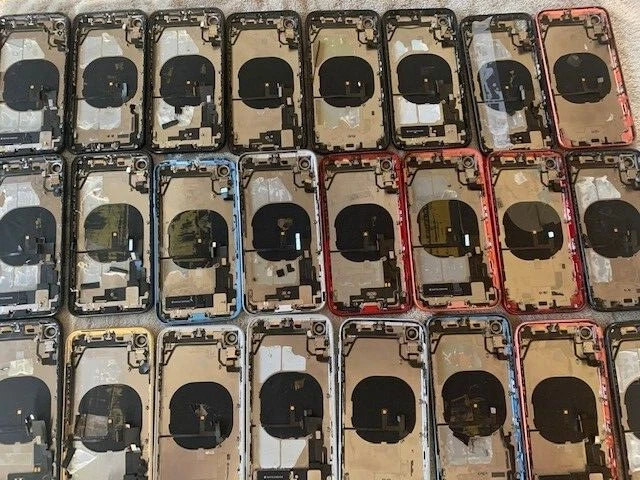 (批量 40 件)苹果 iPhone XR 后背玻璃外壳(破裂) — 第 2/4 张图片