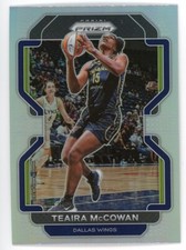 Teaira McCowan 2022-23 Panini Prizm WNBA Basketball Silver Prizm Parallel SP #46