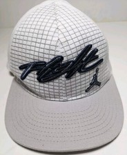 Nike Air Jordan FLIGHT Youth Kids Jumpman Cap Hat White Size 4-7 
