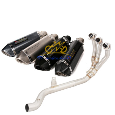 For Triumph Trident 660 Tiger 660 Exhaust Front Link Pipe Mufflers Whole System