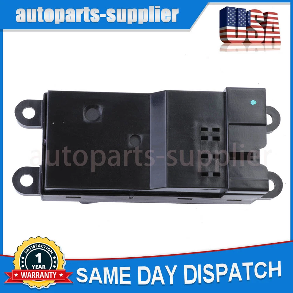 Interruptor de ventana eléctrica delantero izquierdo Nissan Frontier 200SX 1998-2004 25401-8B800 Foto 4 de 4